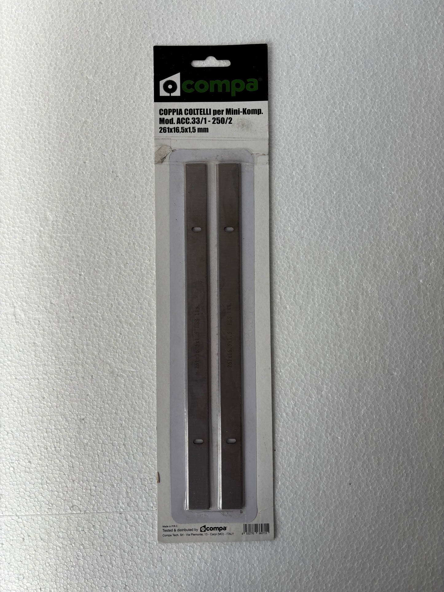 Coltelli pialla Acc.n.33/1-25/2