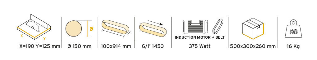 Levigatrice BS 100/150