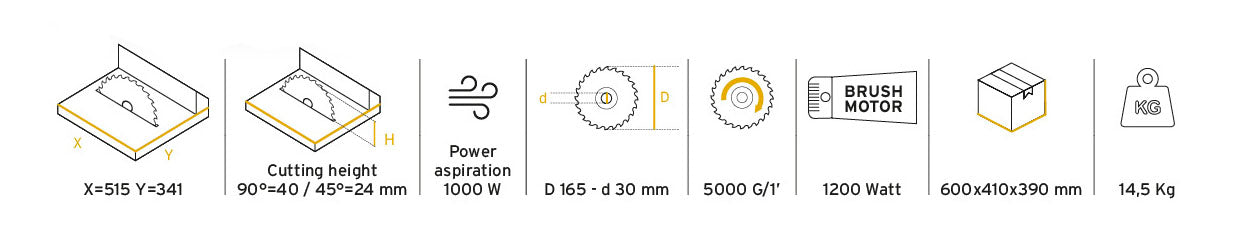 Banco sega TS 165 DC
