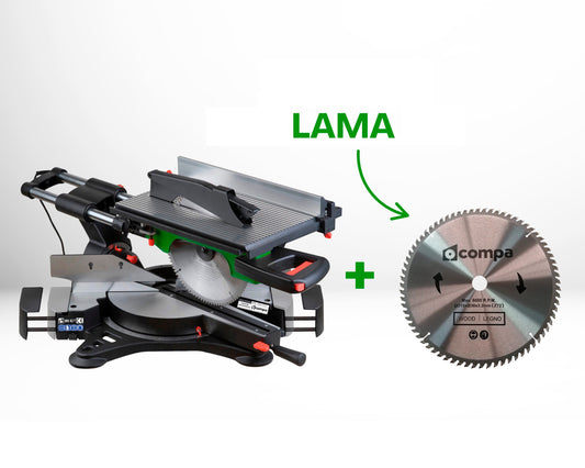 Troncatrice radiale 305 X2-T + Sega d.315 Z.72 legno | PROMO