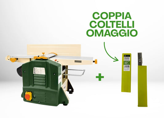 Pialla filo spessore - KOMP.200/2 + Coltelli pialla Acc.KOMP.200/057 | PROMO