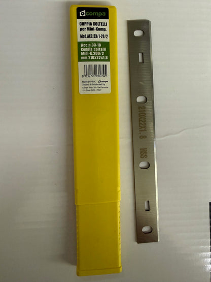Pialla filo spessore - KOMP.200/2 + Coltelli pialla ACC.33/1-20/2 | PROMO