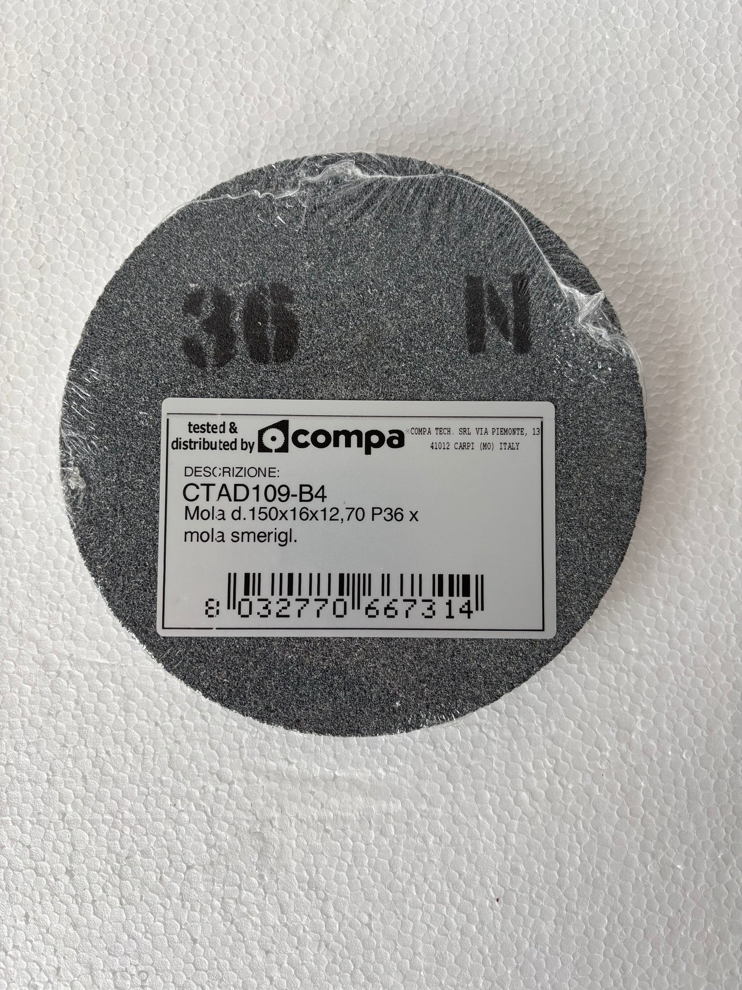 Grinding wheel CTAD109-B4