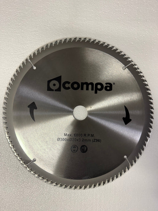 Sega circolare d.300 Z.96 f.30 Widia taglio Legno