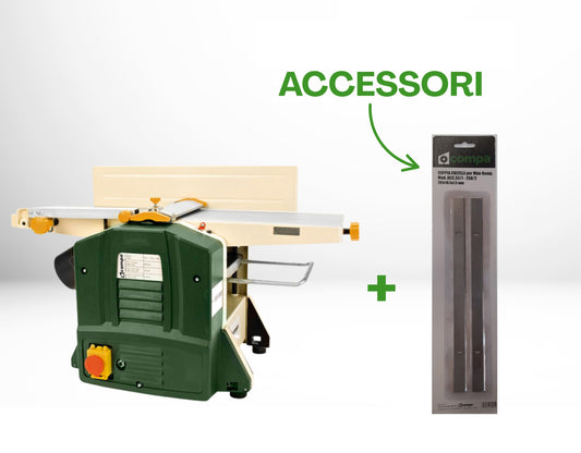 Pialla filo spessore - KOMP.250/2 + Coppia coltelli | PROMO