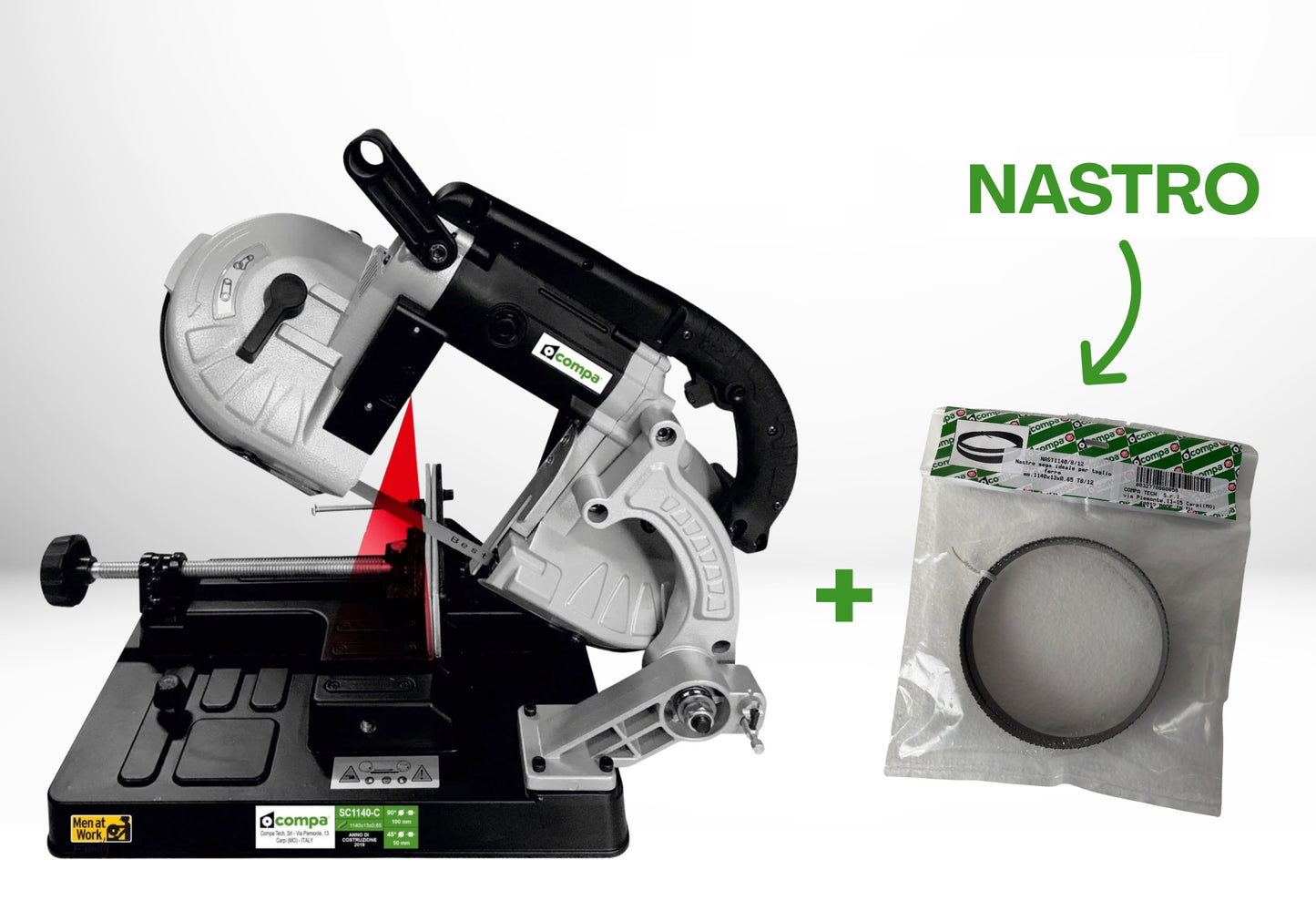 Scie à ruban pour le fer SC 1140-C