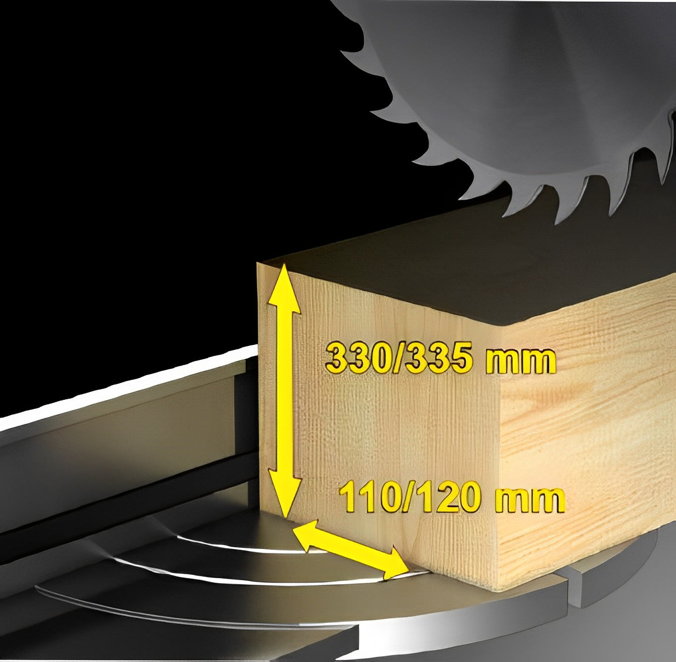 Radial miter saw 305 X2-T