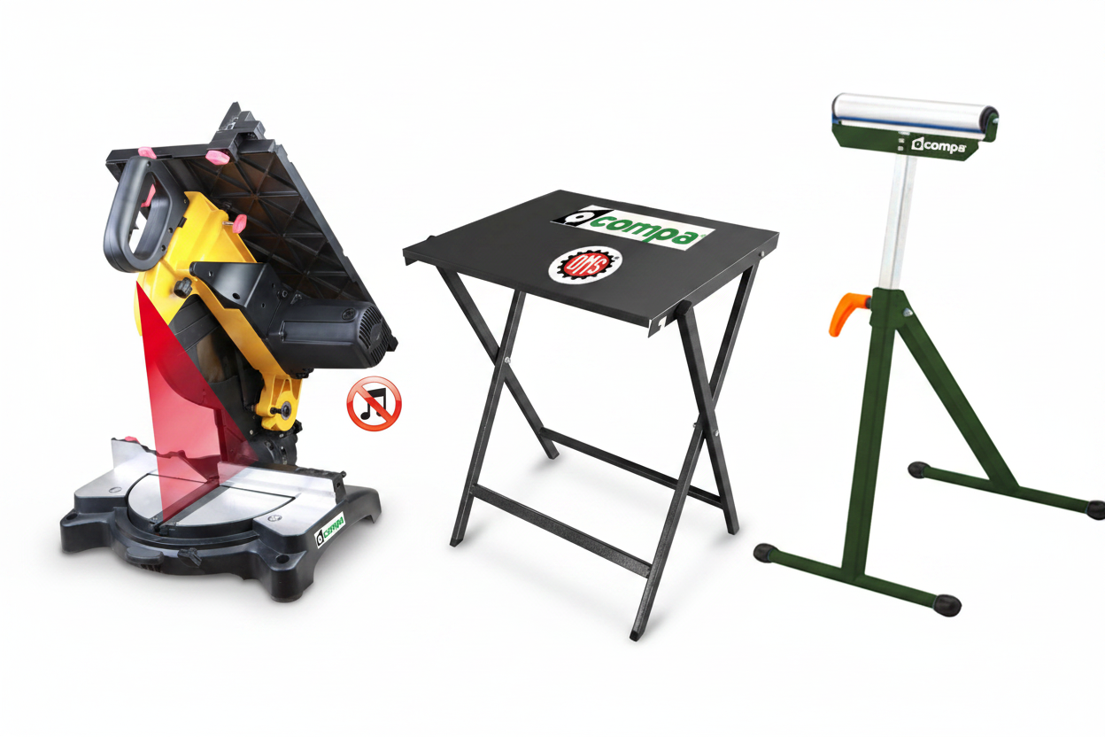 ORANGE 305 ECO + Tavolino Acc.1 + Supporto a rullo Acc.2